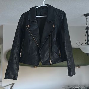 Blank NYC faux leather jacket